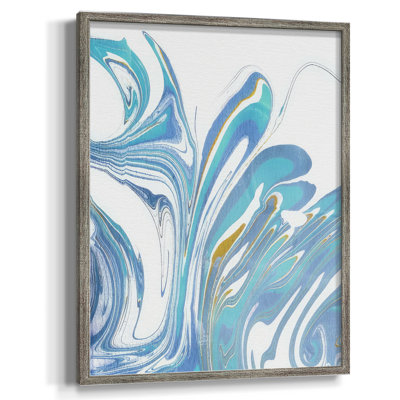 Galaxie I Framed Print - Solid Wood