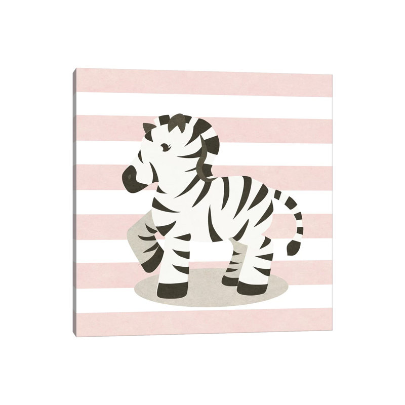 Happy Baby Animals II by SD Graphics Studio - Gallery-Wrapped Canvas Giclée on Canvas, 30.48 cm H x 30.48 cm W, Canvas