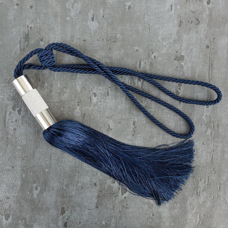 Marcelle Fabric 38cm Curtain Tieback, Blue