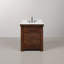 Meuble-lavabo de 30 po en terre de Sienne rustique avec robinet Aberdeen-2024007275