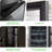 NutriChef Dual Zone 11.61'' Freestanding 27 Bottle Wine Refrigerator