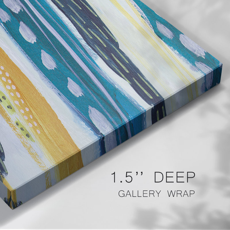 Toile tendue Feathery IV-Gallery, H 32 po x l 48 po