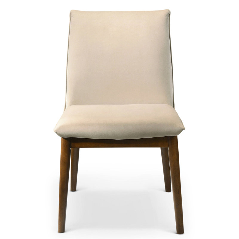 Ensemble de chaises en velours Monza (ensemble de 2), Beige