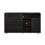 Buffet contemporain de 52 po avec rangement ouvert Yveth-1067132498