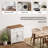 Modern Sideboard Buffet with Storage Drawer & Cabinet, for Kitchen and Living Room-294693435