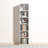 Narielle 11.8"W Narrow Bookcase-1337919940-1283936233