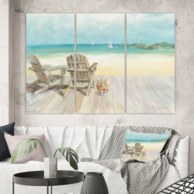« seasidest matinée no window », reproduction d’image multi-pièces sur toile tendue