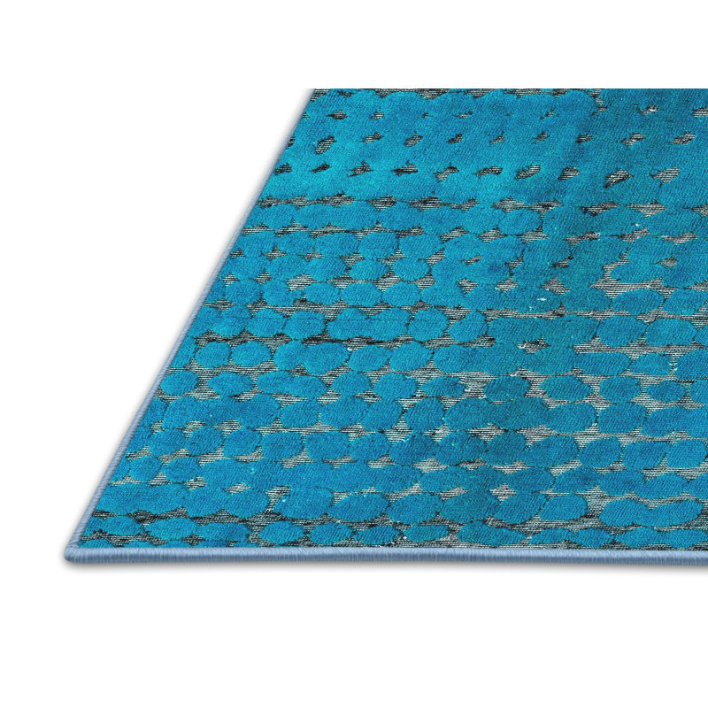 Tapis abstrait moderne 4382, Tapis de couloir 2 pi x 5 pi