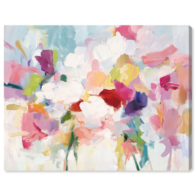 «Saturated Colors II Canvas Abstracts» par