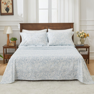 Ensemble de draps pour lit simple de grand lit 3 pièces Kingrest