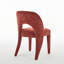 Ensemble de 2 chaises de salle à manger rembourrées-770194207