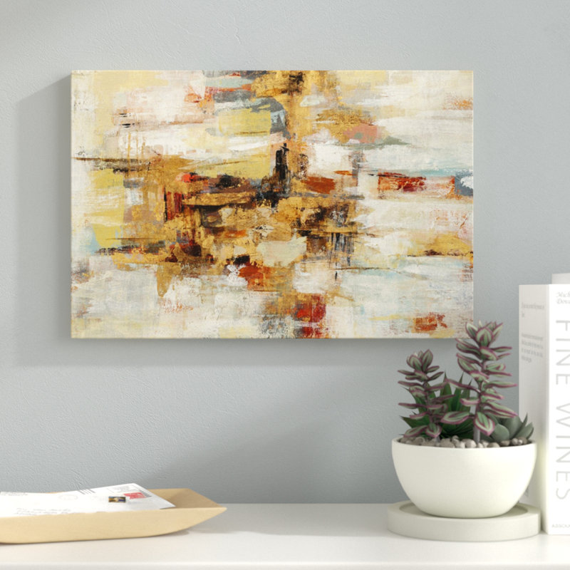 «Old Bridge Reminiscence» par Silvia Vassileva, art mural sur toile, H 18 po x l 26 po x p 0,75 po