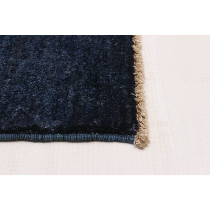 Pak Finest Gabbeh Navy Rug 3'1" x 4'7"