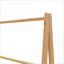 Towel Rack Freestanding Bamboo with Storage Shelf, Beach/Poolside/Indoor | Bamboo | Bathroom