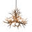 10 - Light Antler Dimmable Empire Chandelier