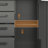 Sturdy Metal Tool Storage Cabinet With Wheels - Tool Storage Cabinet For Garage, Office, And Home Organizer Solutions/Gray