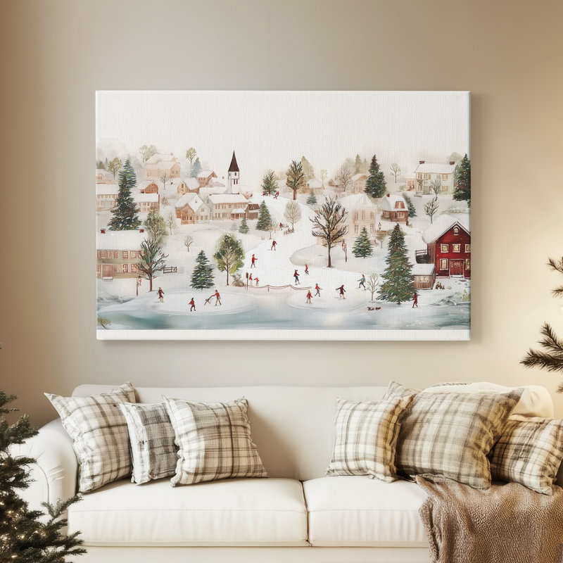 «Frostlit Icicles Serenade», toile tendue avec châssis de qualité supérieure, H 60 po x l 40 po