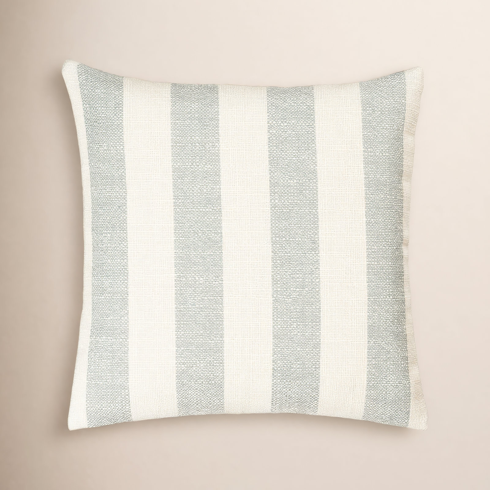 Throw Pillow, Square 20", Polyester, Sky Blue Striped