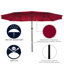 Parasol de marché 15 'Rosenberg-1221854652