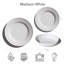 Madison Dinner Plate, White, (newWave)10.5" x .9"-1705025750