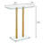 iDesign Pedestal Drink Table for Small Spaces
