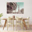 Eiffel Tower Carousel Dream Retro Vintage Abstract Architecture City Wall Art Print-1469014677