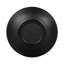 Round Plate, 8 1/4" Dia. X 1 1/4" H., Hermosa, Black