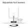 Addison 42'' Glass Top Console Table