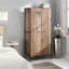 Bodgers 2 Door Manufactured Wood Wardrobe