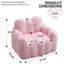 Canapé à compression Lotus de type adulte avec anneau à tirer pouvant être facilement déplacé sans installation convenant à divers environnements tels que le salon, la chambre à coucher, etc. Détendez-vous et profitez de la vie, rose-1963216363