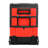 3-Tier Stackable Separate Hand Case Tool Boxes Trolley (Red)-1747832721