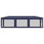 Andry Party Tent with 8 Mesh Sidewalls 3x9 m HDPE-755348221-755348220