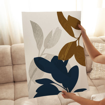 «Botanical Foliage chiffres III», reproduction d'art sans cadre