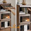 Bibliothèque de rangement style américain