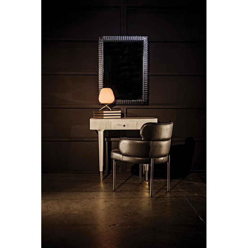 Rift Rectangle Solid Wood Wall Mirror