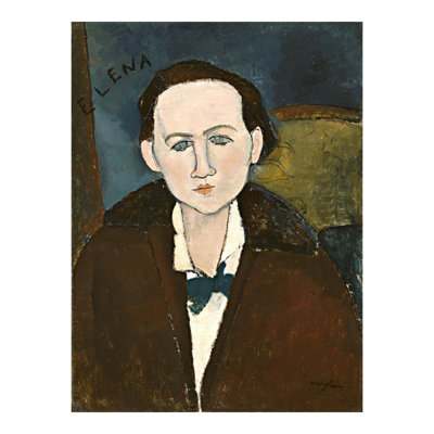 «Elena Pavlowski» par Amedeo Modigliani - estampe numérique