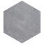 Brickyard Hex 8-1/2 In. X 9-7/8 In. Porcelain Rustic Wall & Floor Tile-1354766106