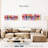 " Flowers Paint Drip " 3 Piece Art-115939909
