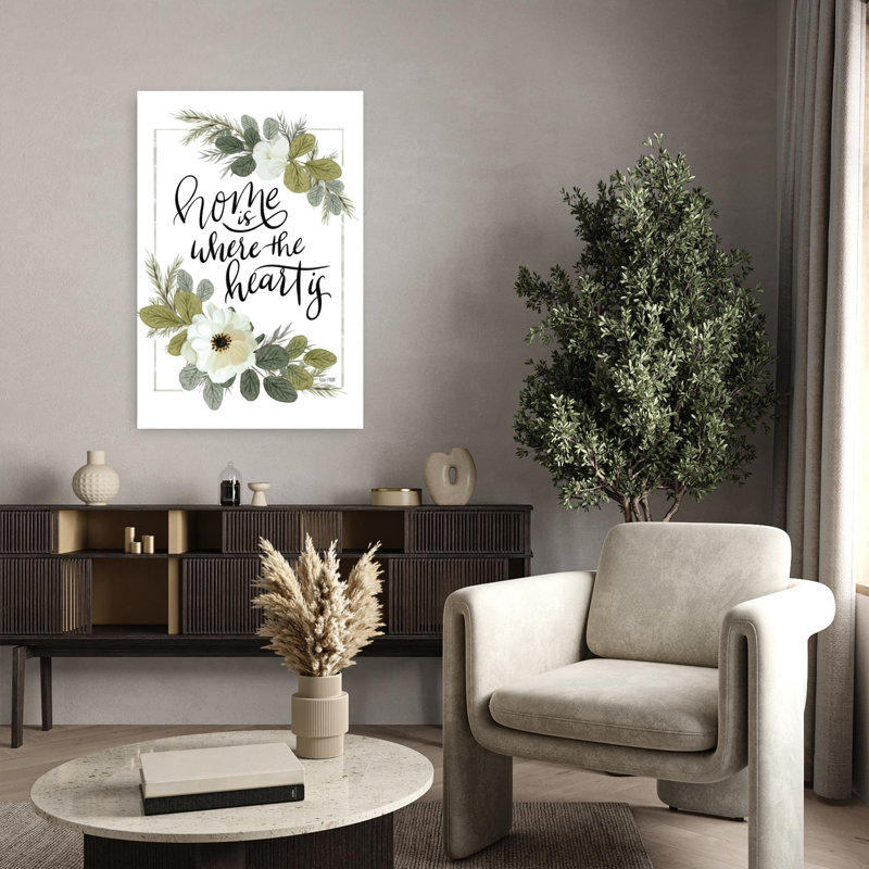 Home Is Where The Heart Is Rustic, H 36 po x l 24 po