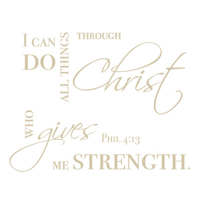 Religious & Spiritual Non-Wall Damaging Wall Decal