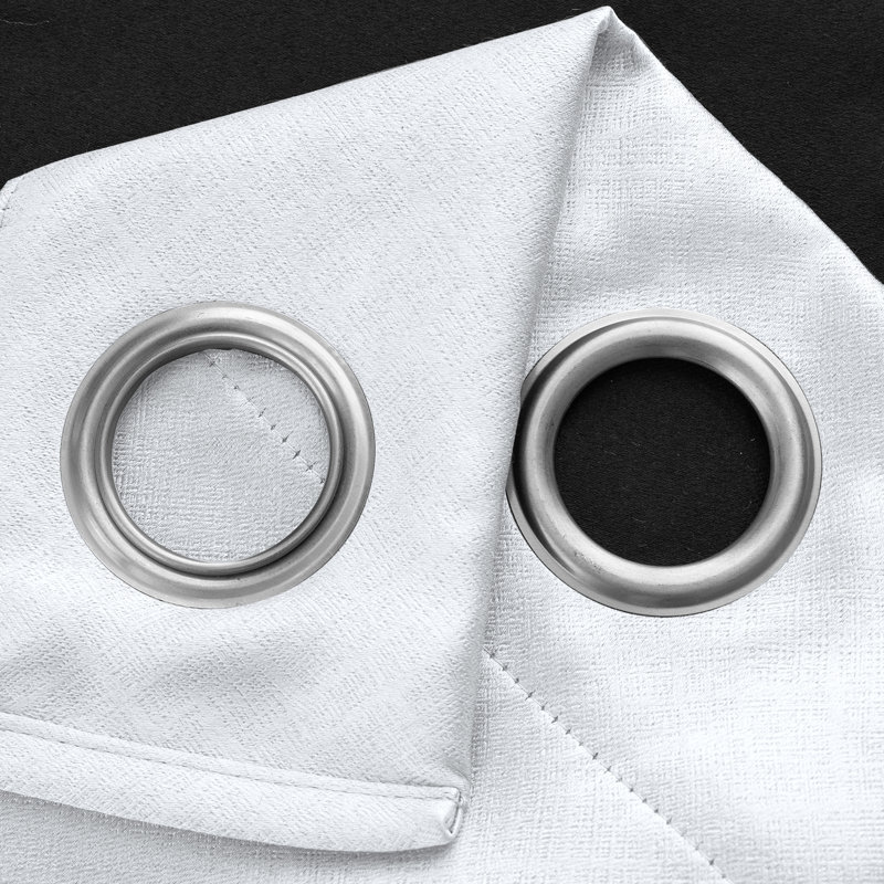 Oakley Embossed Blackout Grommet Panel 84" White, 52" W x 84" L, White