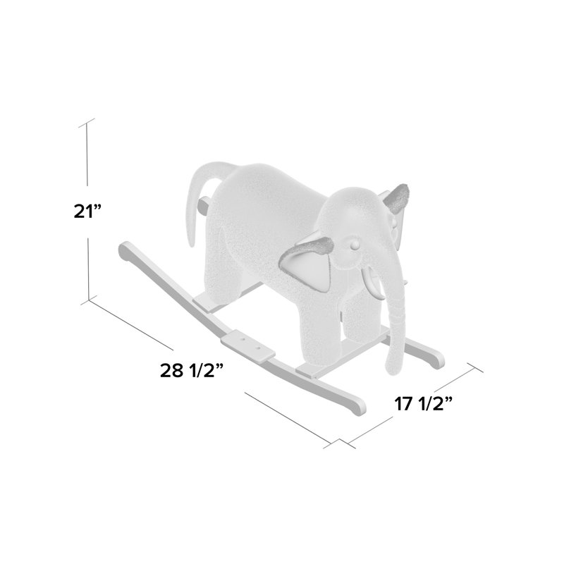 Coralie Elephant Rocker