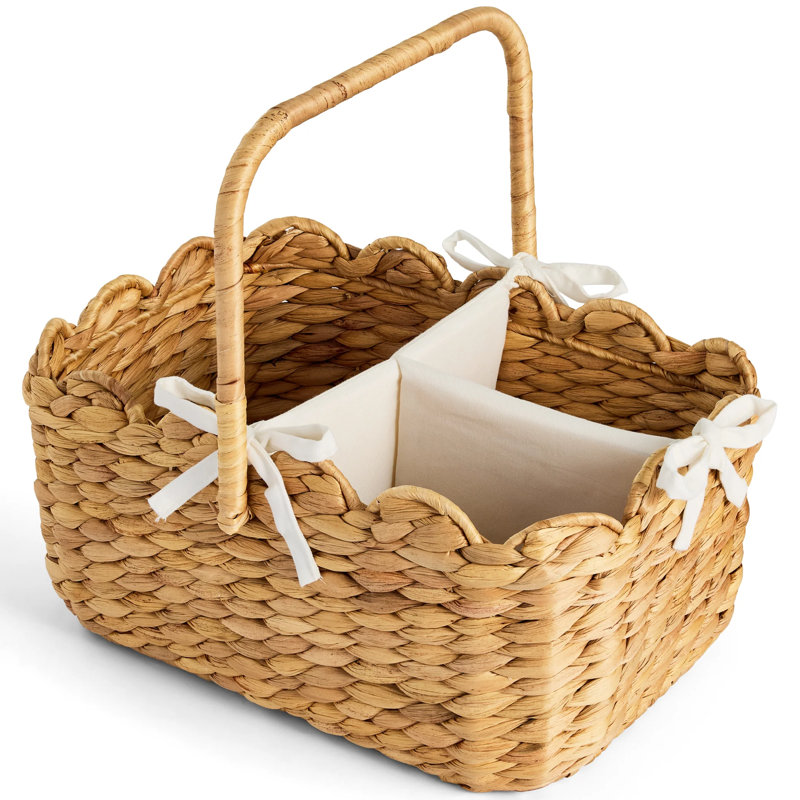 Diaper Caddy Organizer, Natural