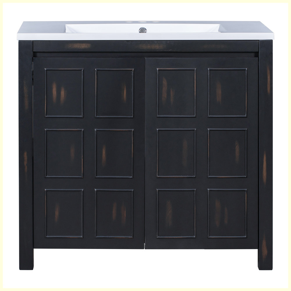 Lark Manor Modern Bathroom Vanity Organizer with Sink - Wayfair Canada