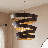 Malek 4-Light Dimmable Tiered Chandelier