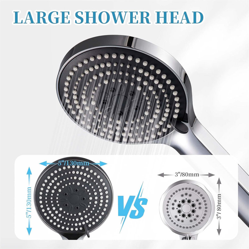 Handheld Shower Head, Chrome