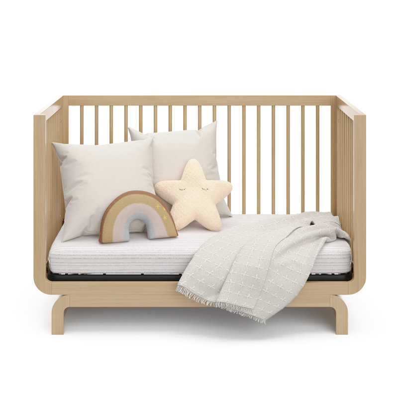 Santorini 5-In-1 Convertible Crib, Driftwood, Crib