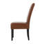 Chaises d'appoint rembourrées en similicuir Danielle-69607033