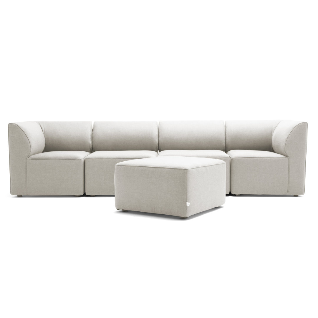Big Joe Patio 5 Piece Outdoor Sectional Big Joe Cushion 