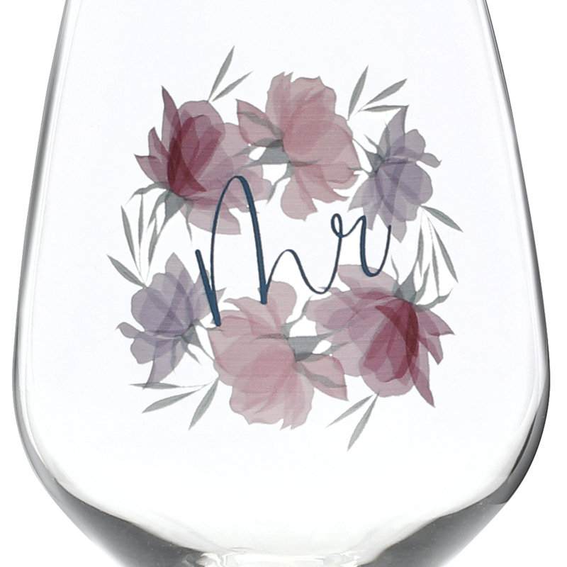 Verre à fleurs Mr. Verre à vin